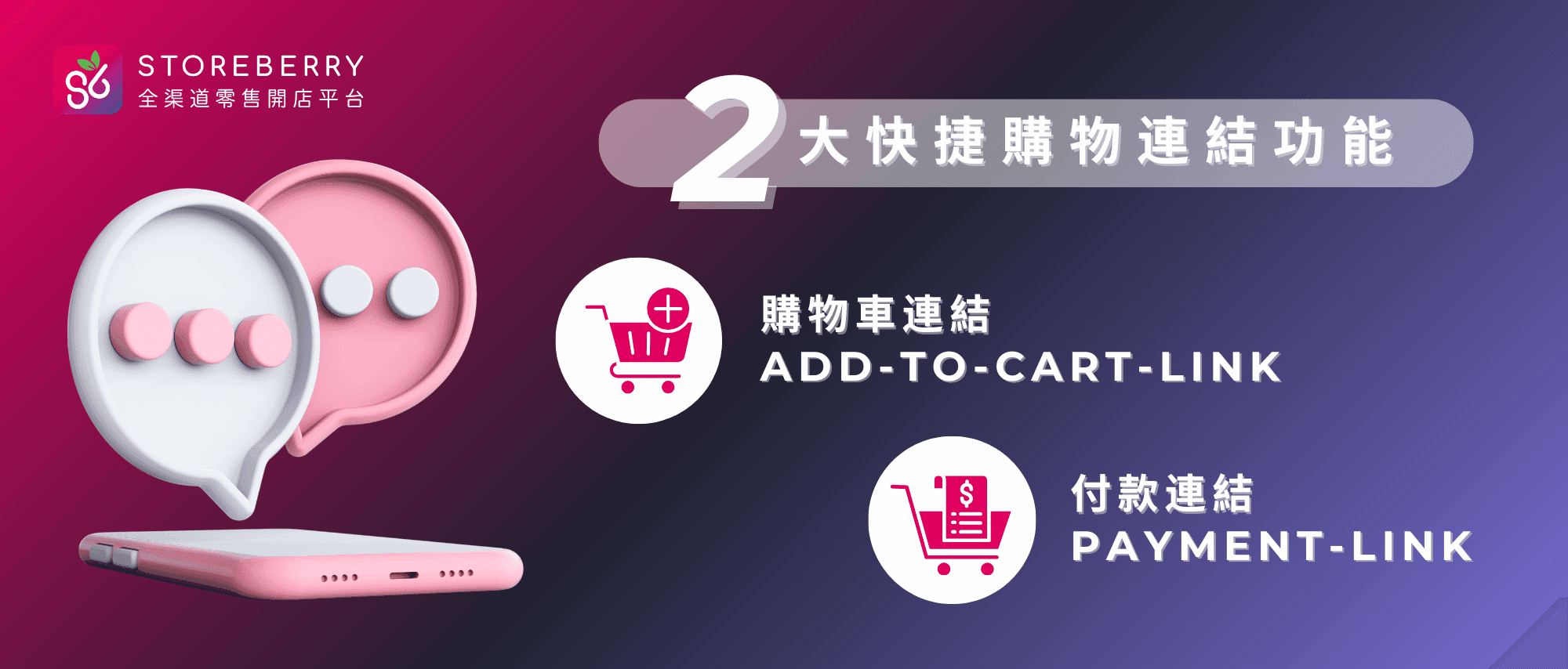 storeberry-購物車連結-付款連結